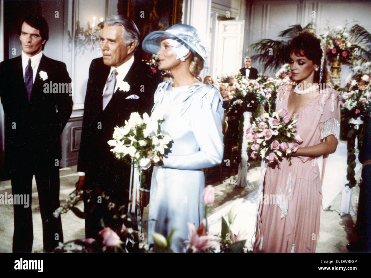 DYNASTY US TV series from Aaron Spelling Productions with Linda Evans and  John Forsythe Stock Photo - Alamy