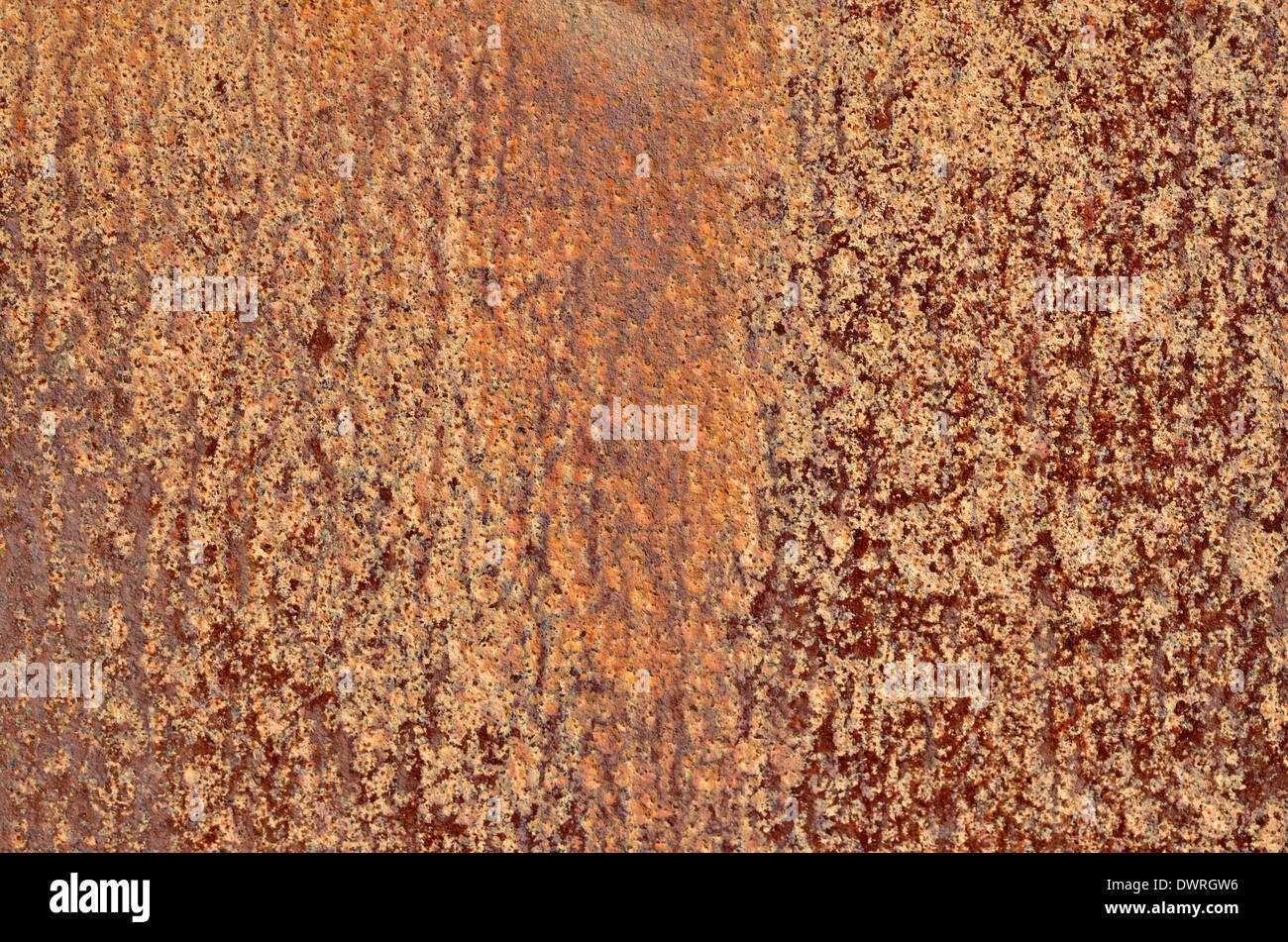 Close detail of rusting metalwork surface. Weathered metal texture, rusty metal texture. Stock Photo