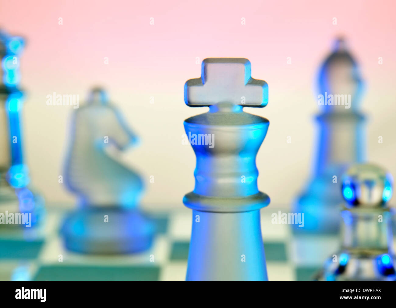 Chess a board game of strategic skill for two players Stock Photo Alamy
