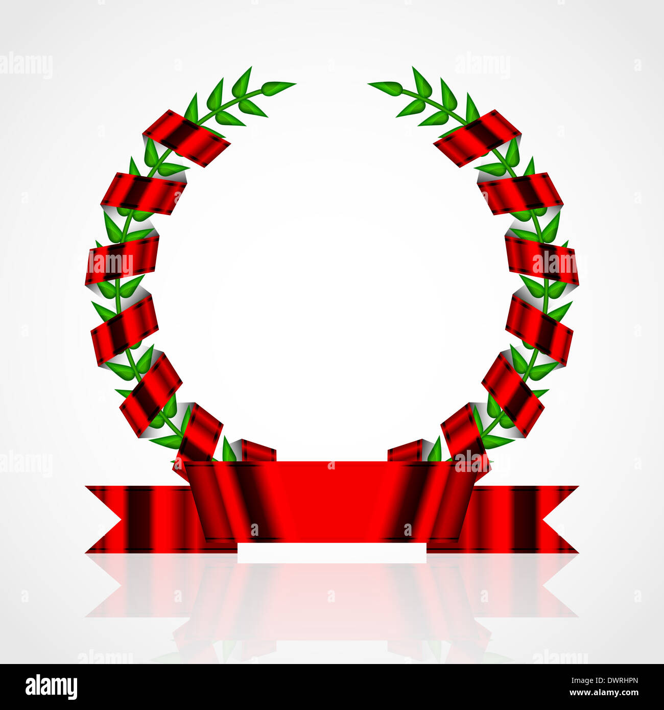 Ribbon symbol vector hi-res stock photography and images - Alamy