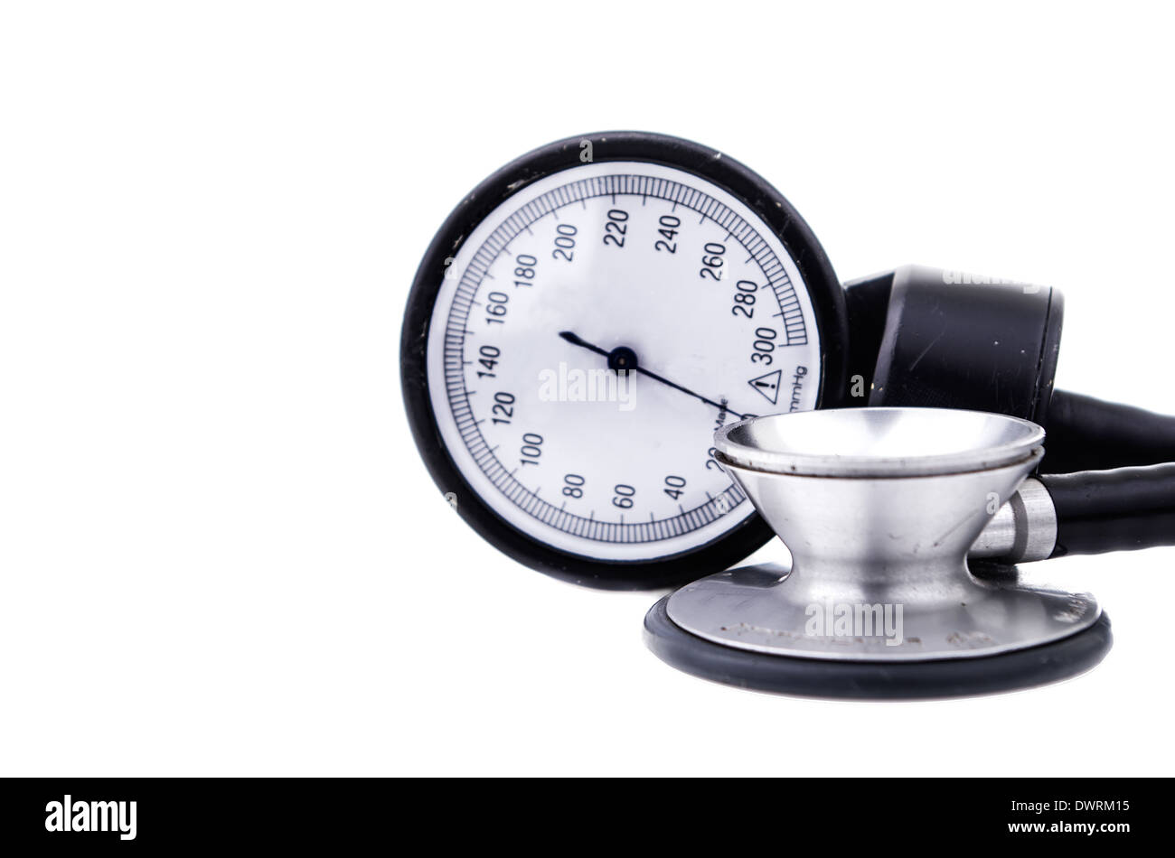 Medical equipment (stethoscope and sphygmomanometer Stock Photo Alamy