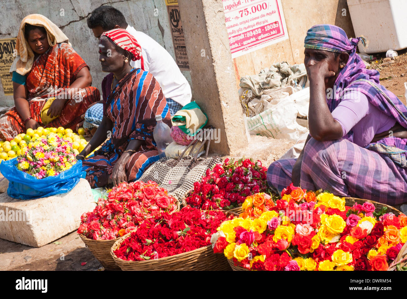 Madurai market hires stock photography and images Alamy