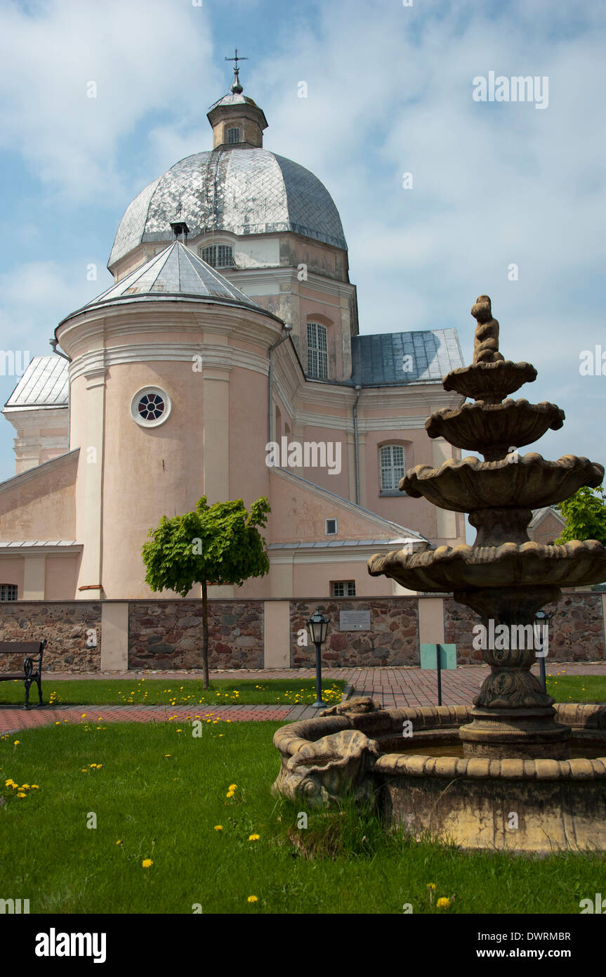 Holy Trinity Church, Liskiava Stock Photo