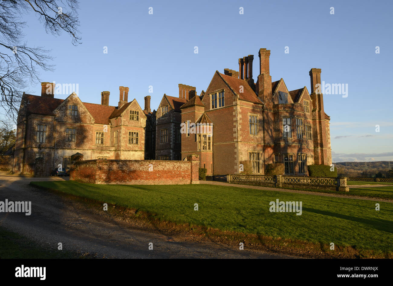 Breamore manor house located north of Fordingbridge in Hampshire