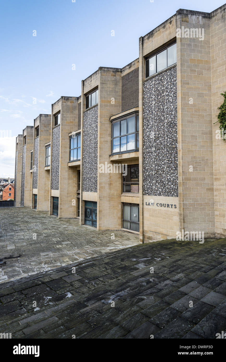 The Winchester Combined Court Centre in Winchester, Hampshire, England