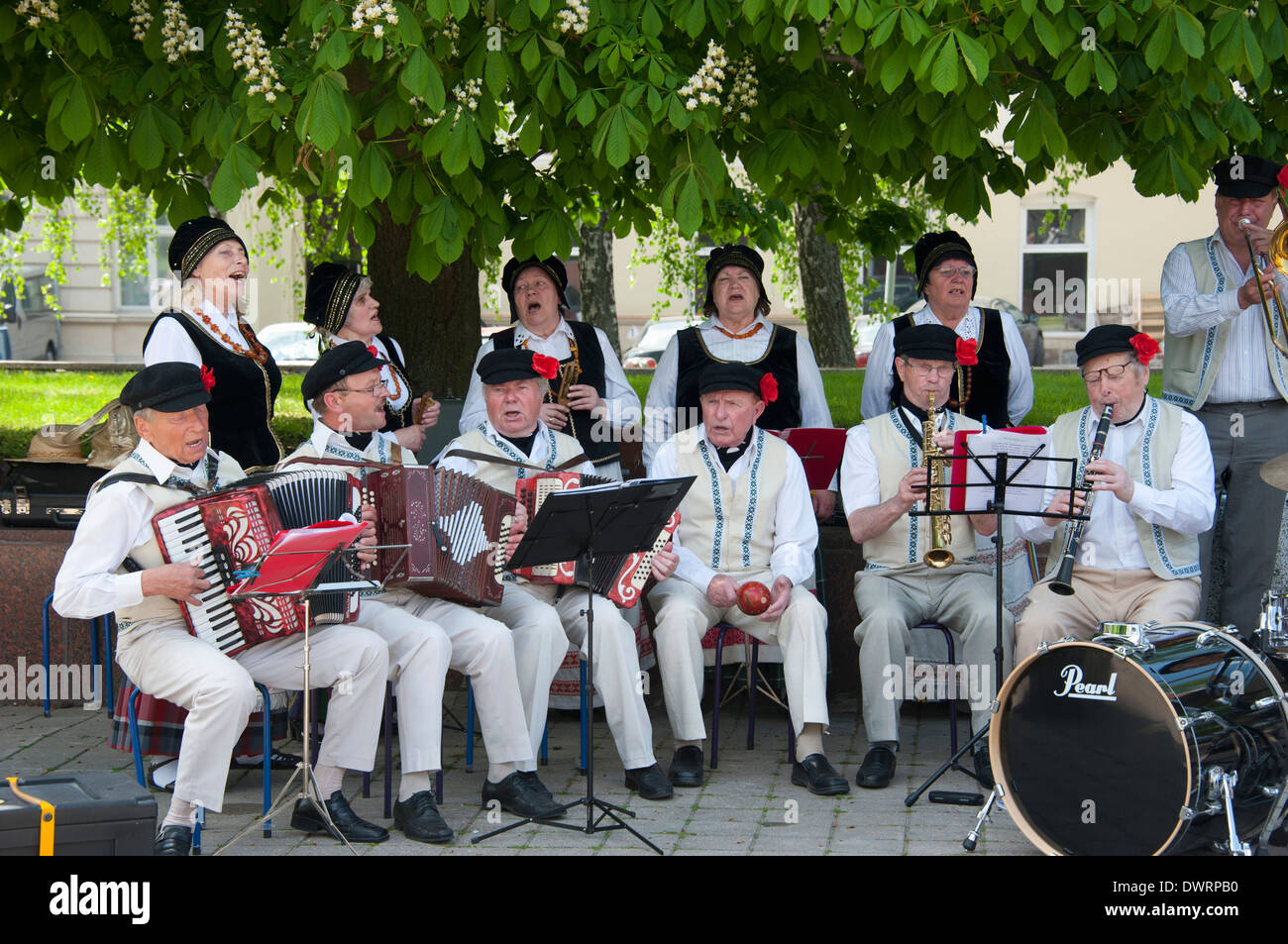 Band, Klaipeda Stock Photo