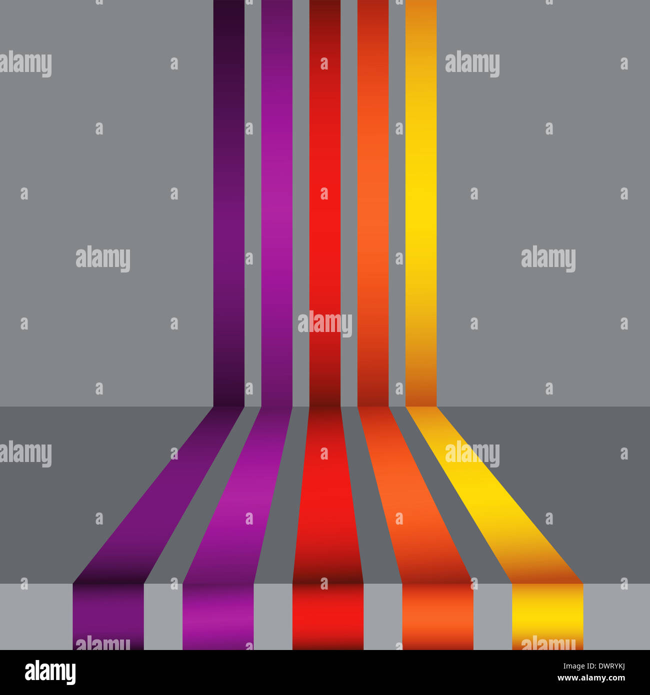 colorful illustration with abstract background for your design Stock