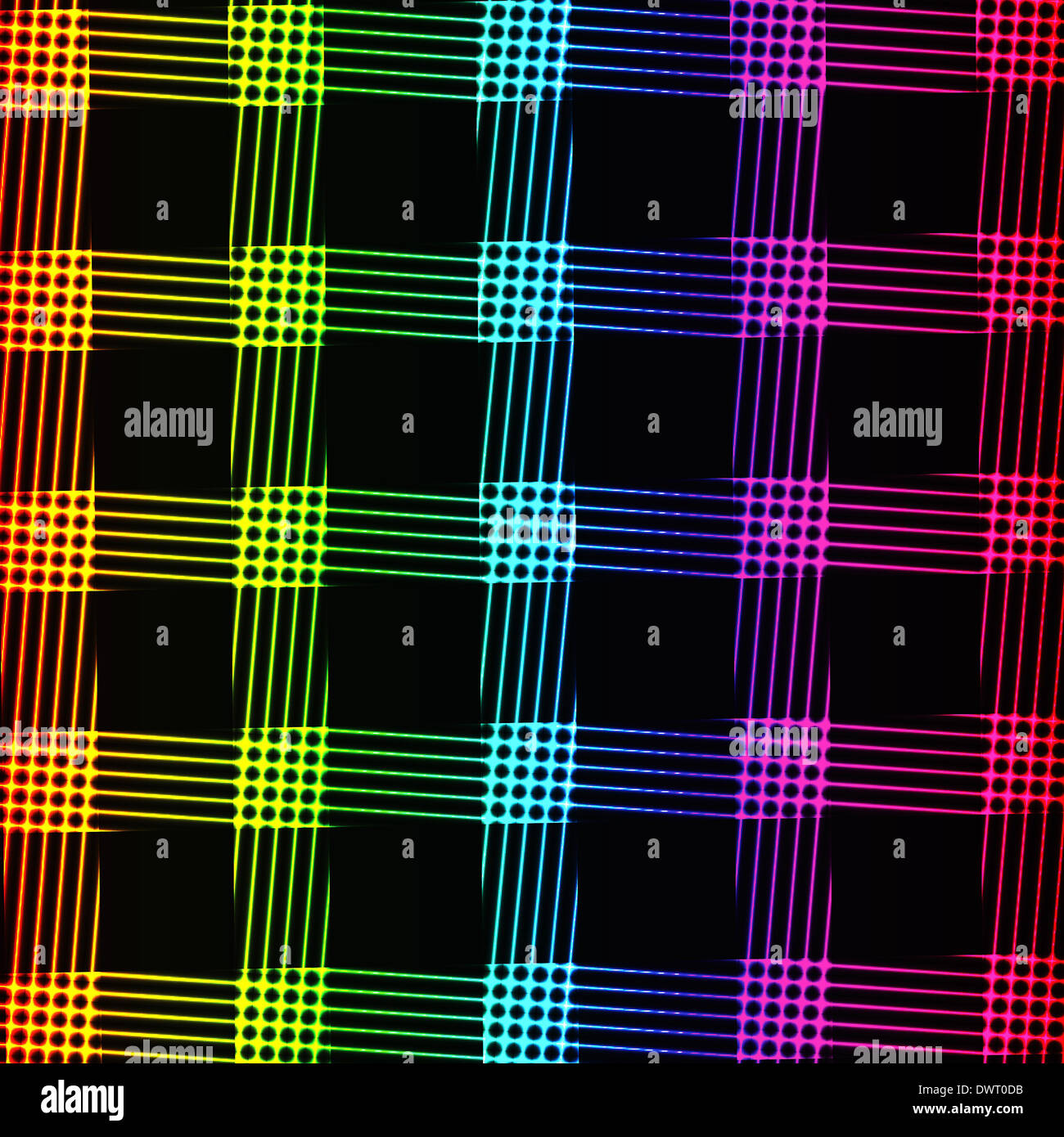 colorful illustration with abstract line background for your design ...
