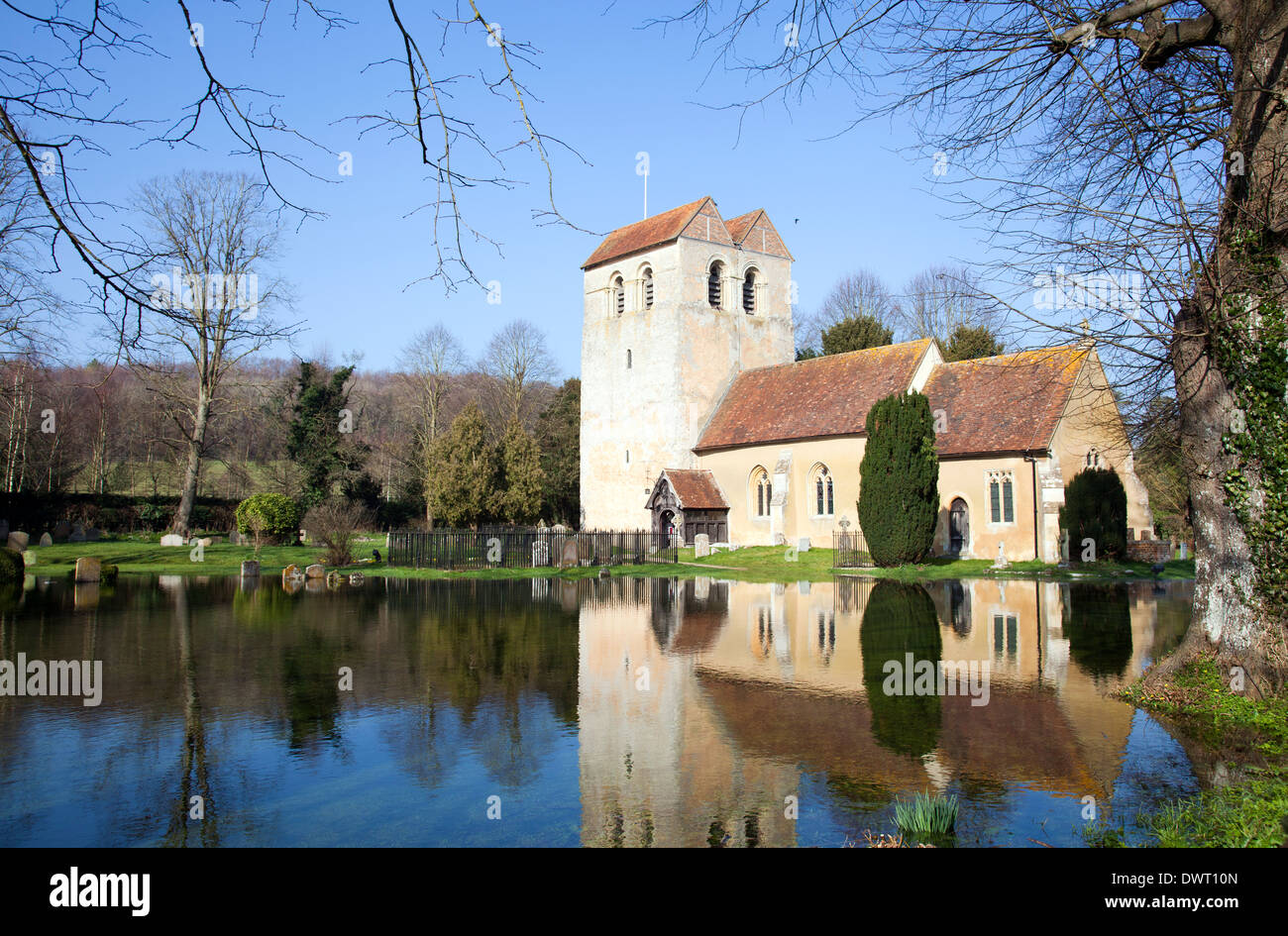 Fingest St Bartholomew Church in Fingest - Buckinghamshire - UK Stock Photo - Alamy