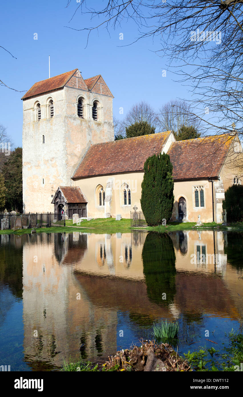 Fingest St Bartholomew Church in Fingest - Buckinghamshire - UK Stock Photo - Alamy
