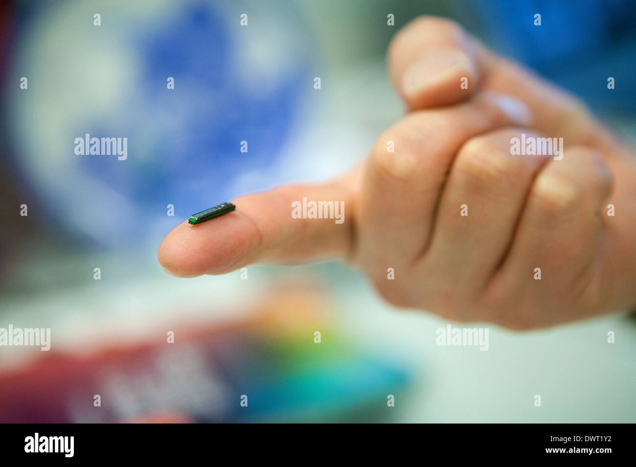 Metabolic monitoring implant Stock Photo