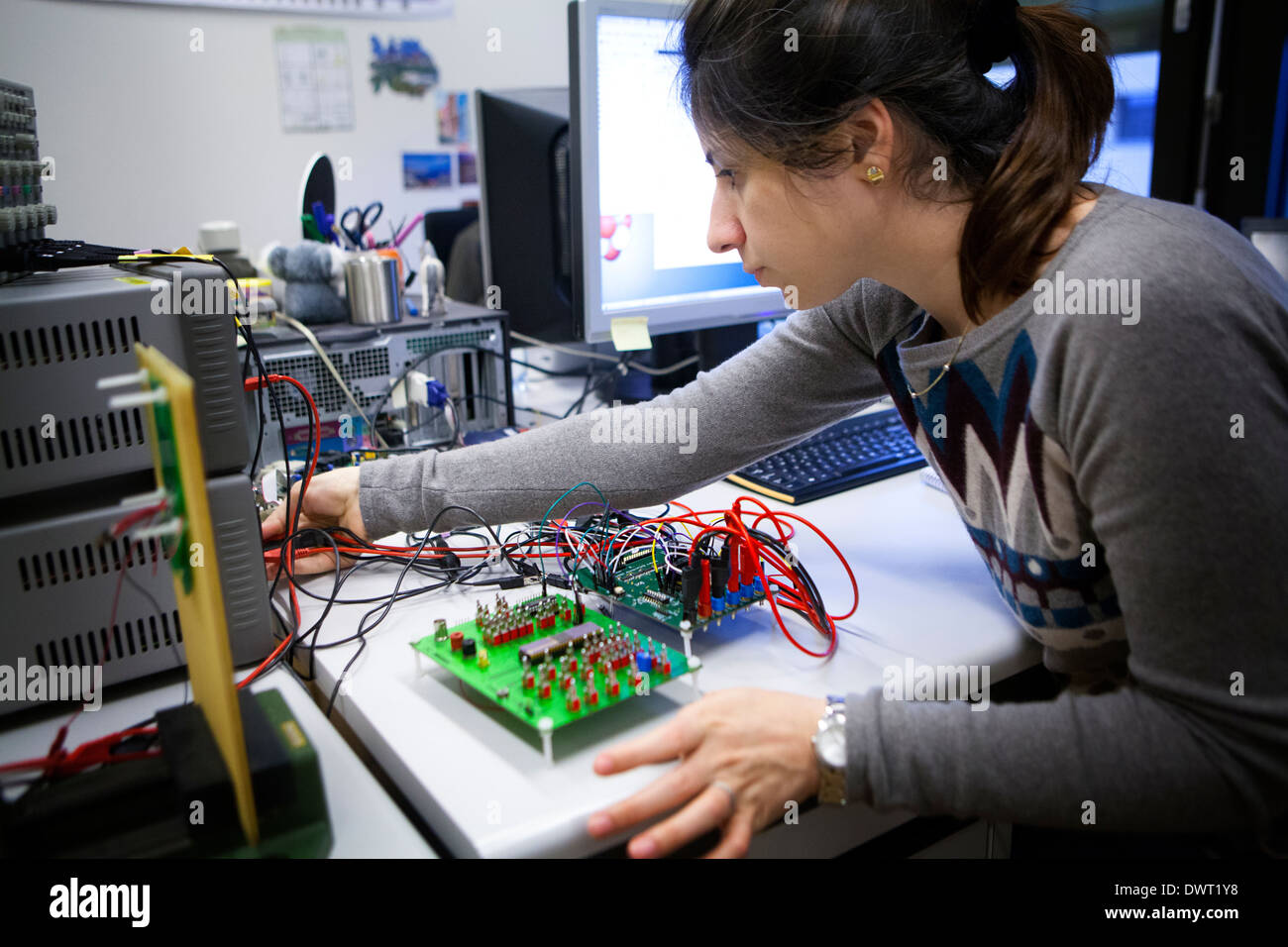 Metabolic monitoring implant Stock Photo