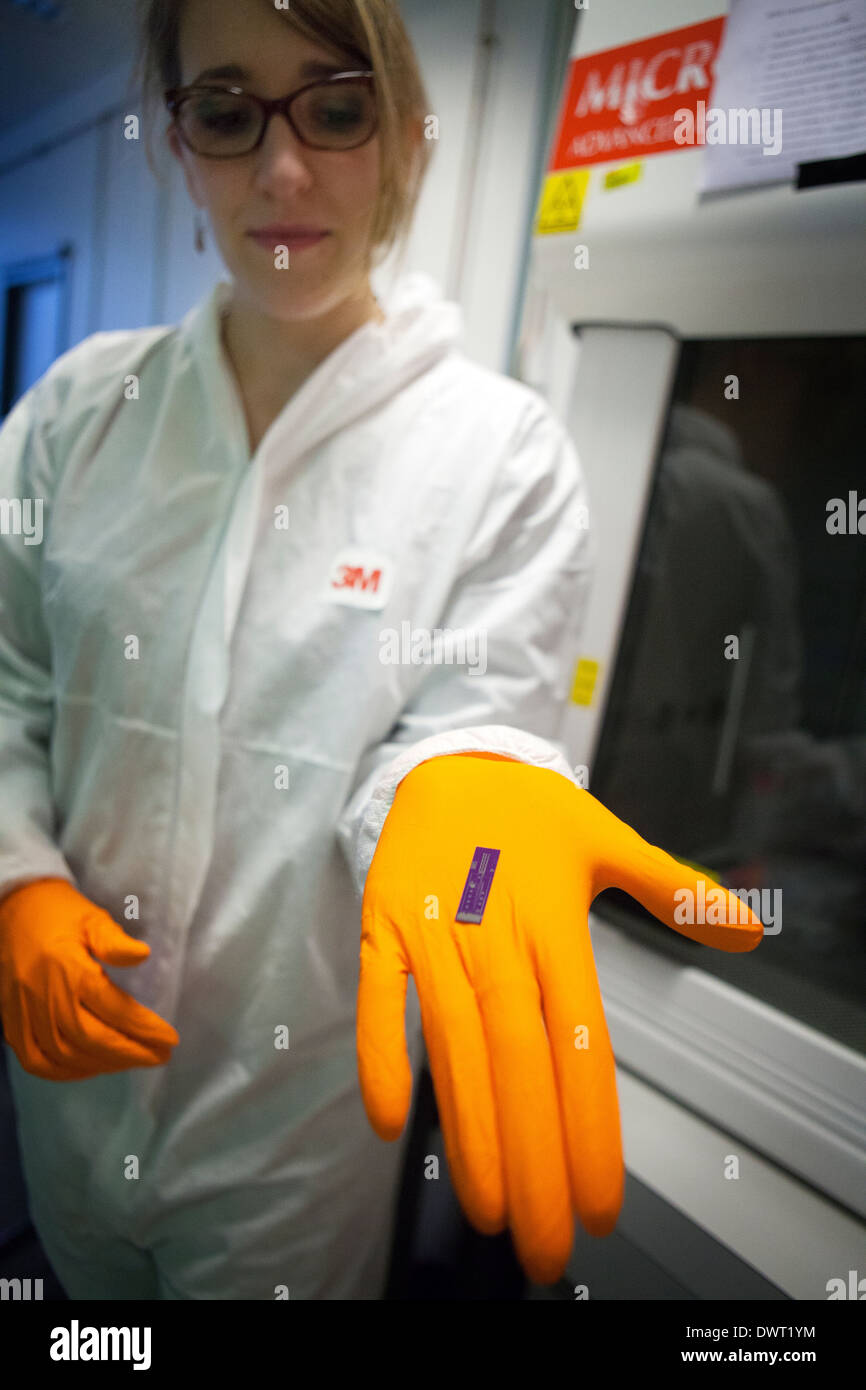 Metabolic monitoring implant Stock Photo