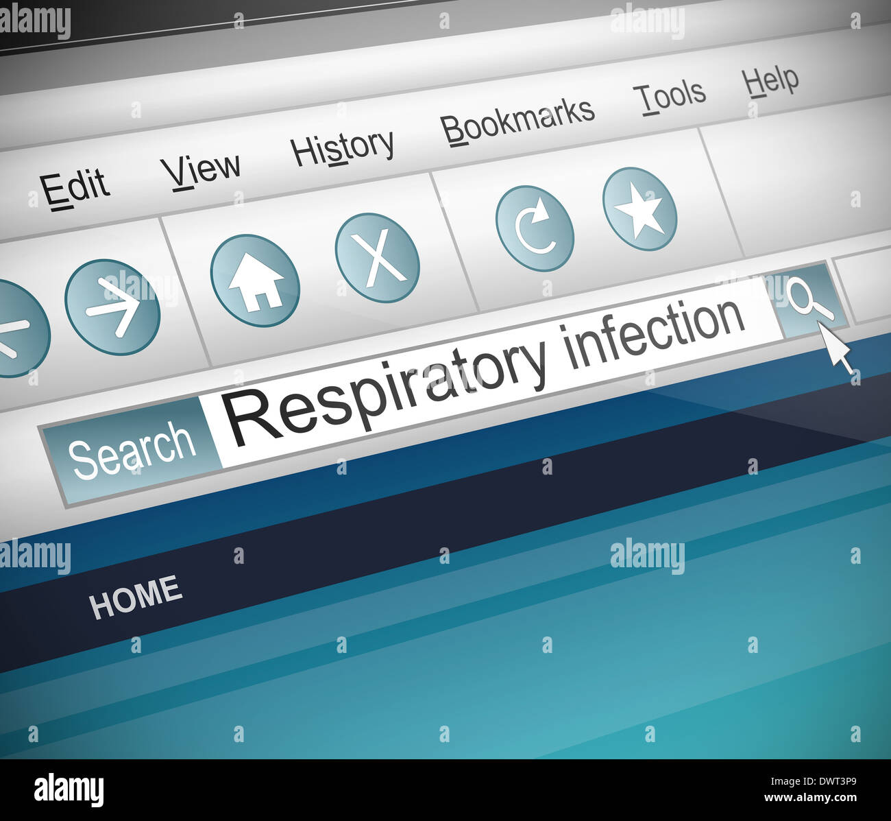 Respiratory infection concept Stock Photo Alamy