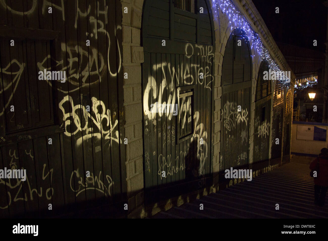 Graffiti Covered Bridge High Resolution Stock Photography And Images Alamy