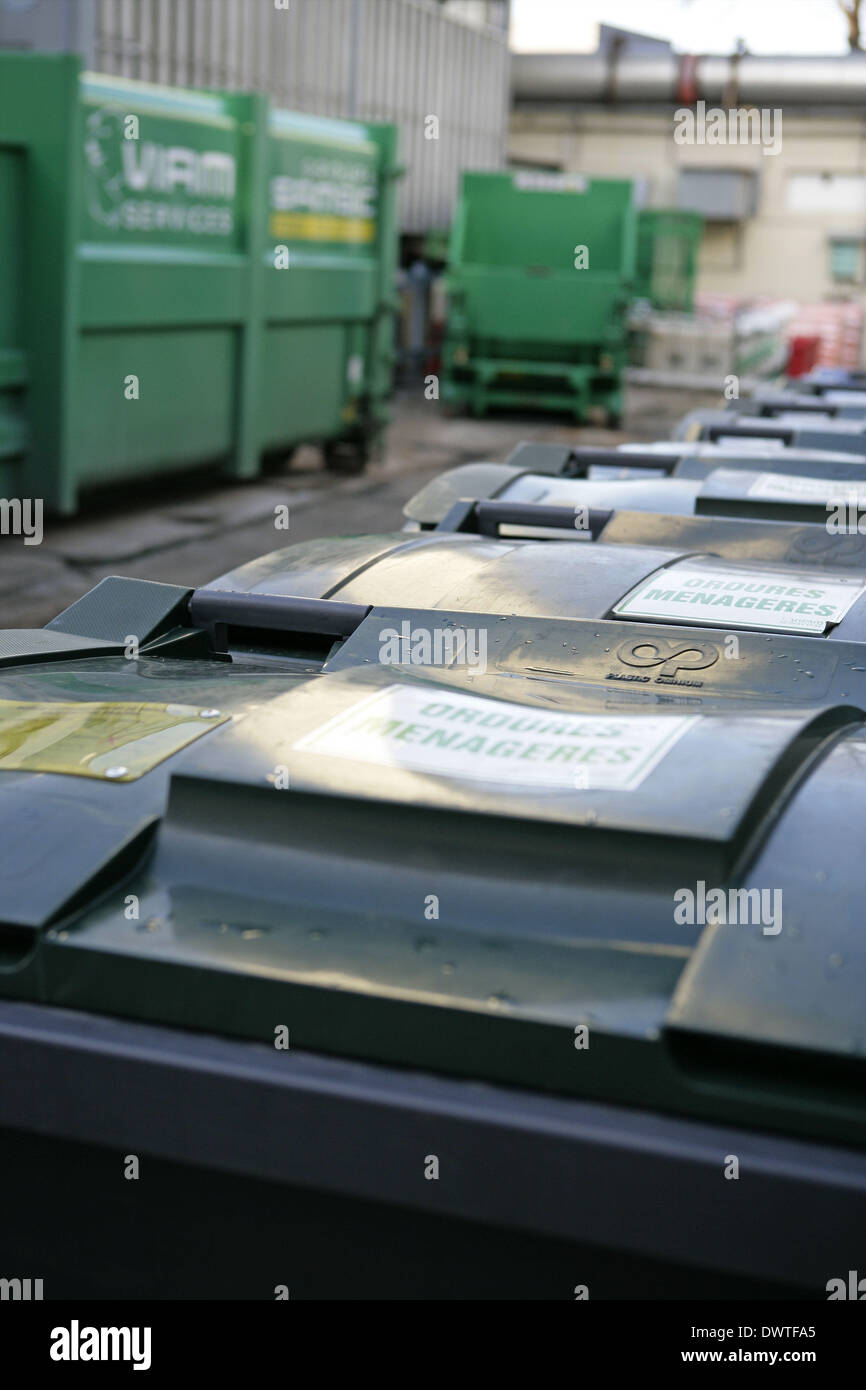 Waste collection hospital Stock Photo Alamy