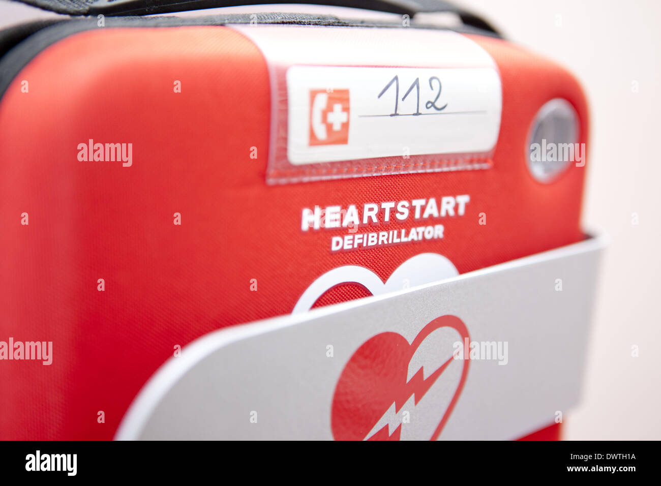 Automatic defibrillator Stock Photo