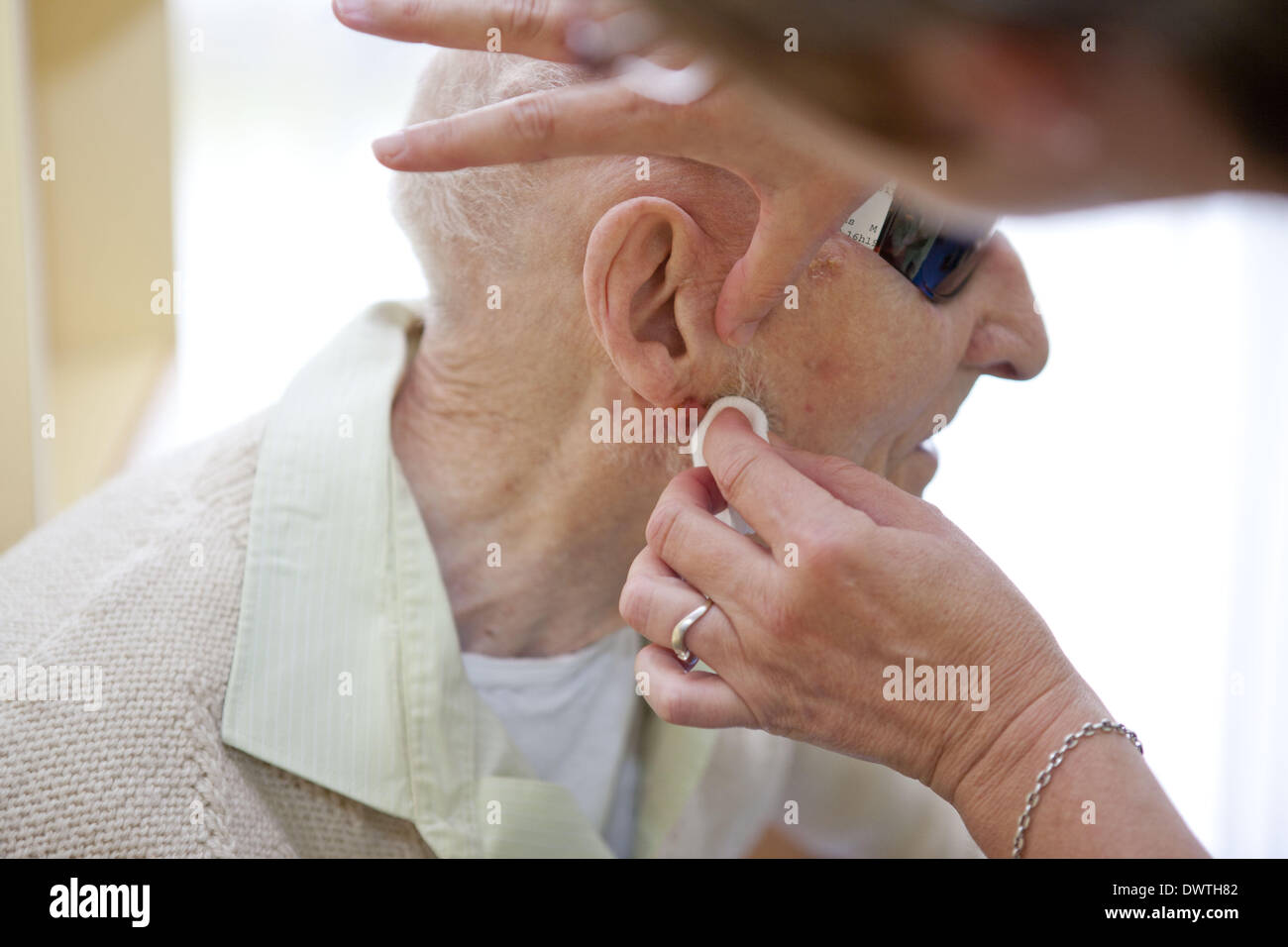 Old person care home interior hi-res stock photography and images - Alamy