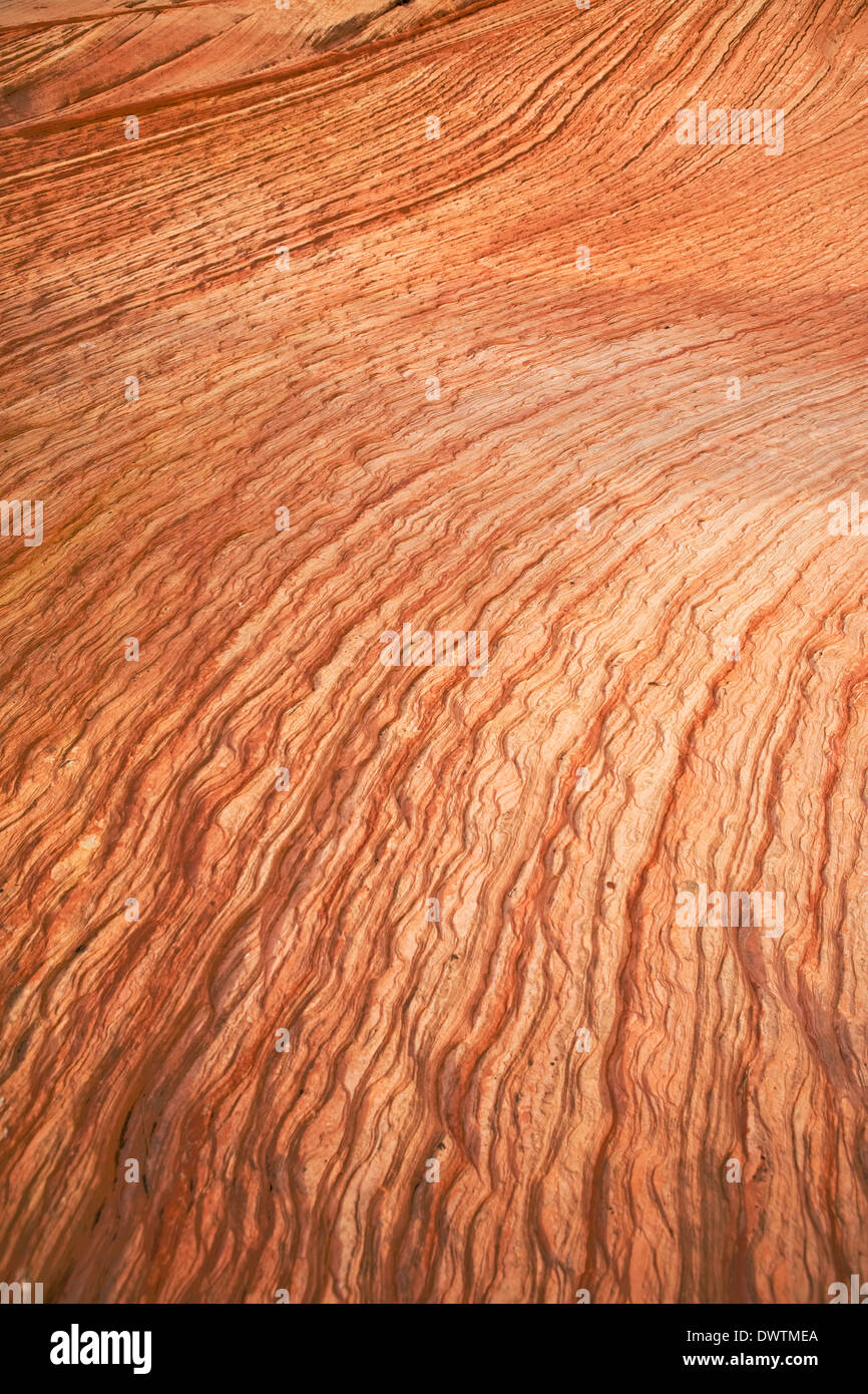 Rock Formations in Zion National Park, Utah Stock Photo