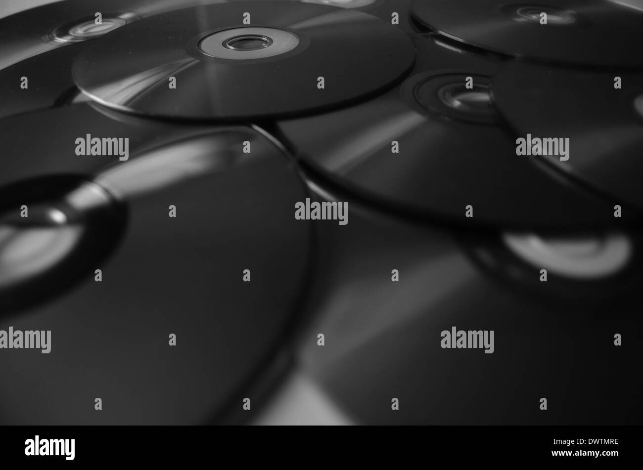 Movies dvd Black and White Stock Photos & Images Alamy