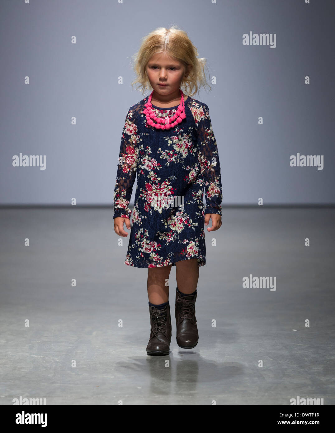 Girl walks runway for Imoga by Heajung Chung at Vogue Bambini ...
