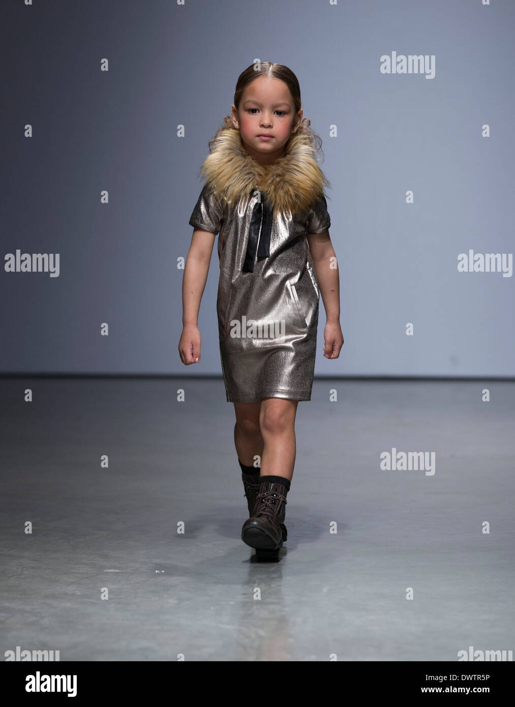 Girl walks runway for Imoga by Heajung Chung at Vogue Bambini ...