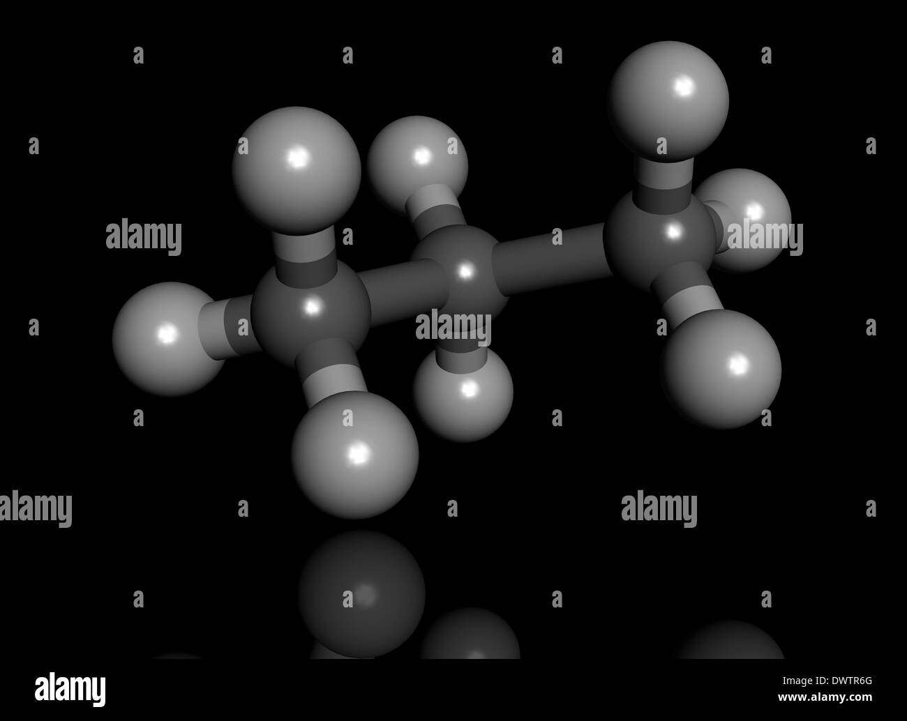 Propane molecule Black and White Stock Photos & Images Alamy
