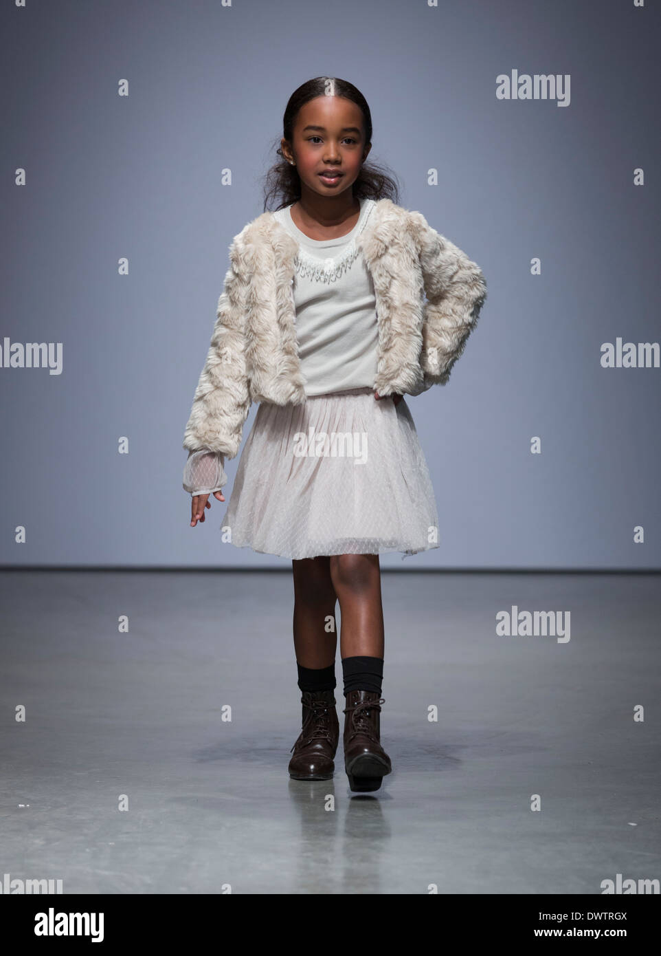 Girl walks runway for Imoga by Heajung Chung at Vogue Bambini ...