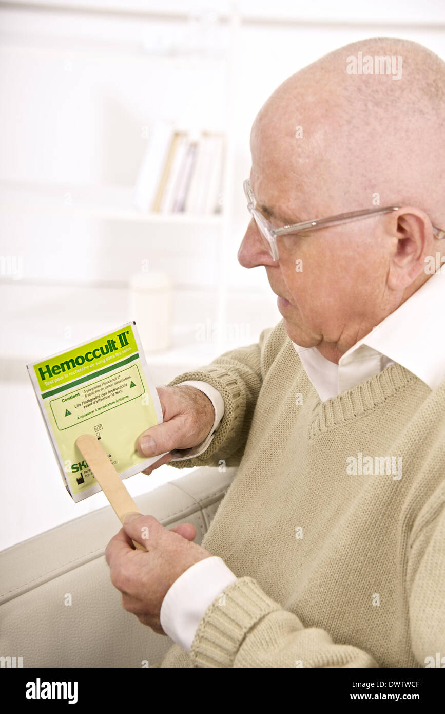 Colorectal test diagnosis Stock Photo Alamy