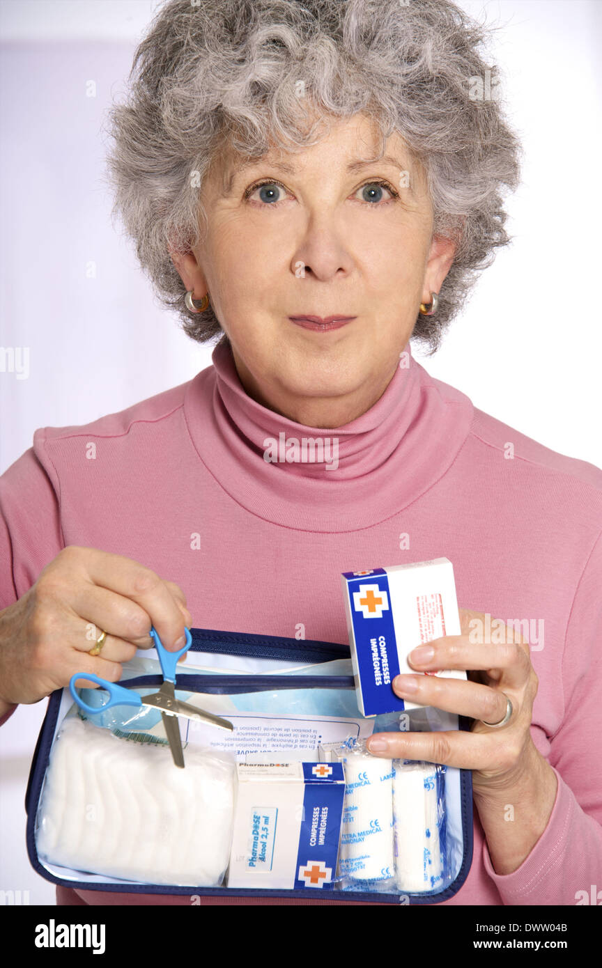 First aid kit Stock Photo Alamy