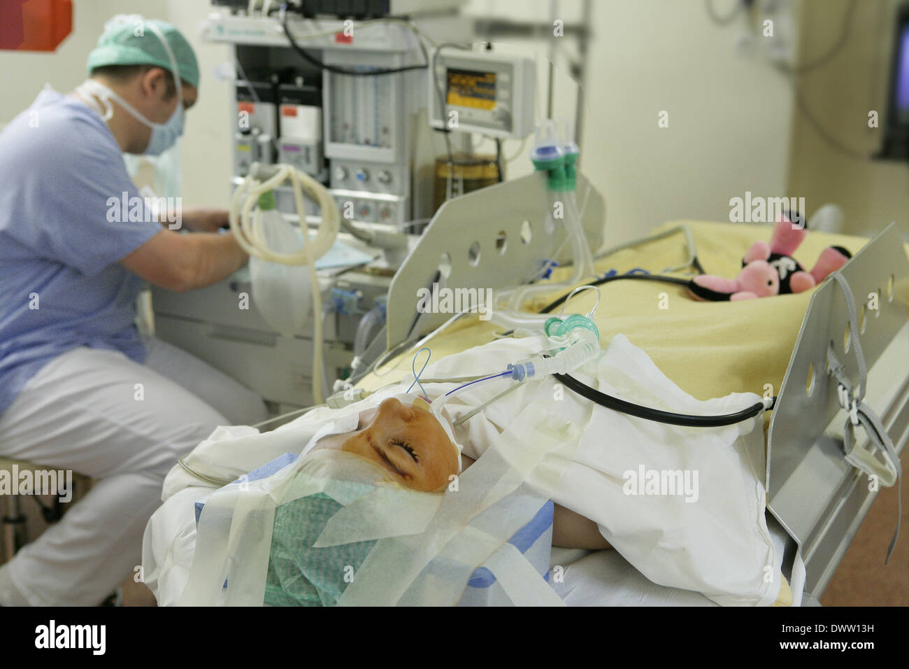Anesthesia patient Stock Photo 67547189 Alamy