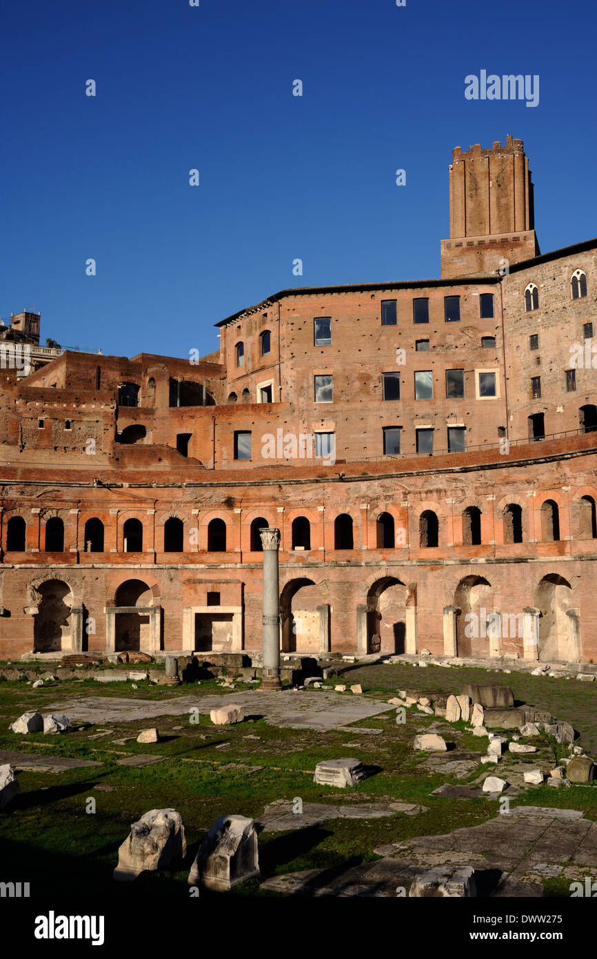 Italy, Rome, Trajan markets Stock Photo