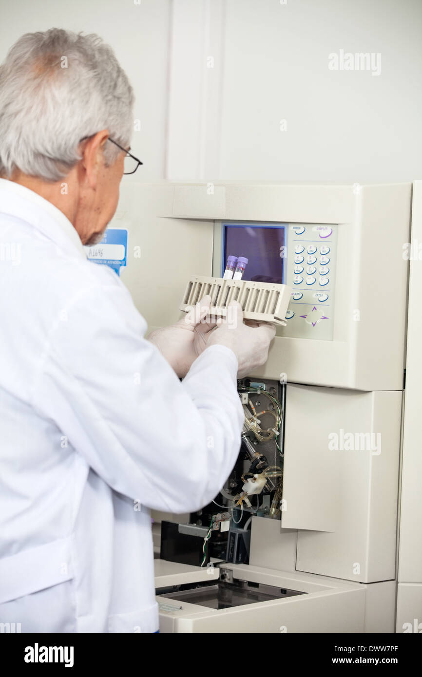 Blood chemistry analyzer hi-res stock photography and images - Alamy