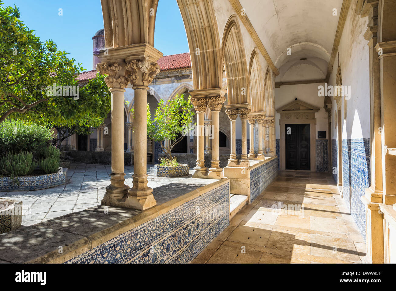 Convent of the Order of Christ, Cemetery Cloister, Tomar, Estremadura ...