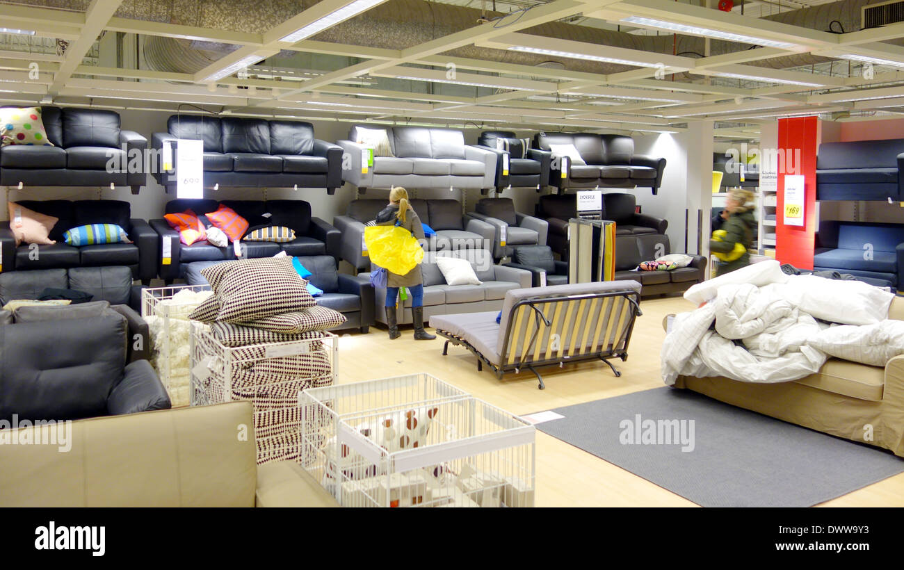 Furniture selection at an Ikea store in Toronto, Canada Stock Photo - Alamy