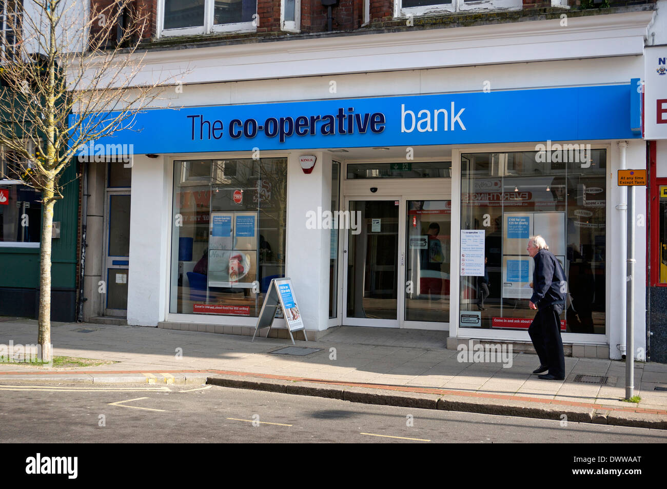 The Co-operative Bank Worthing West Sussex UK Stock Photo