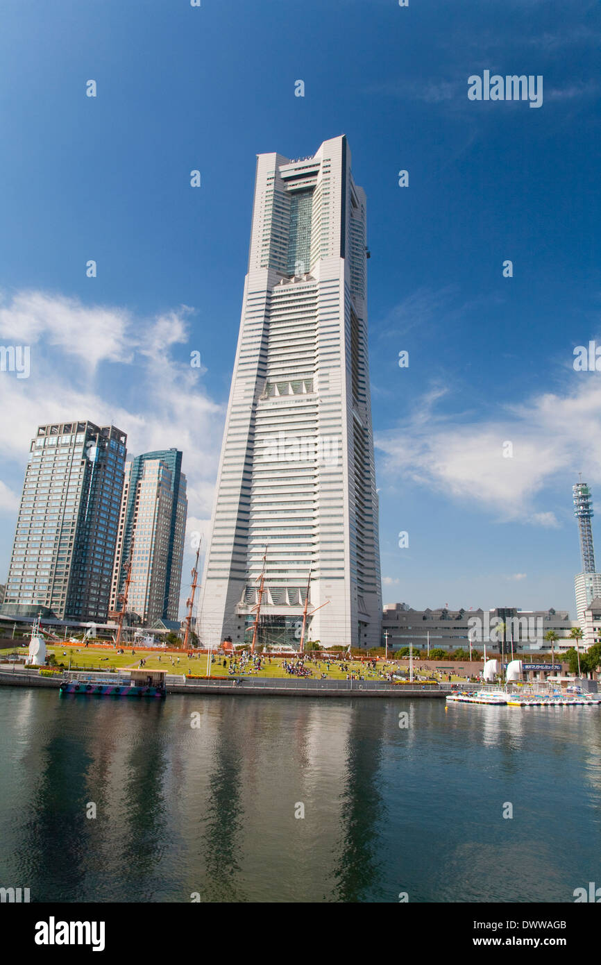 Yokohama Landmark Tower, Yokohama, Japan Stock Photo