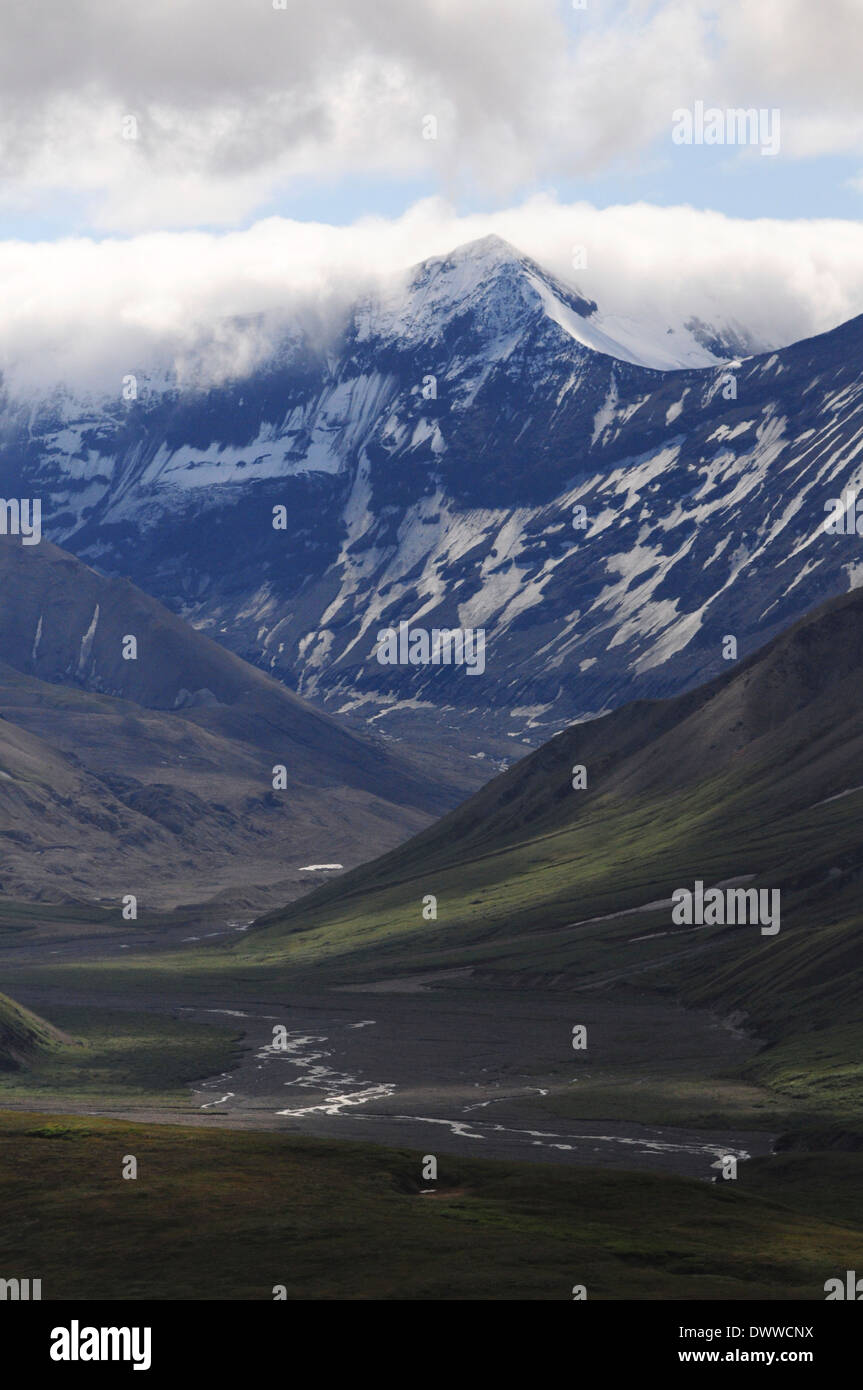 Denali national park alaska snow hires stock photography and images