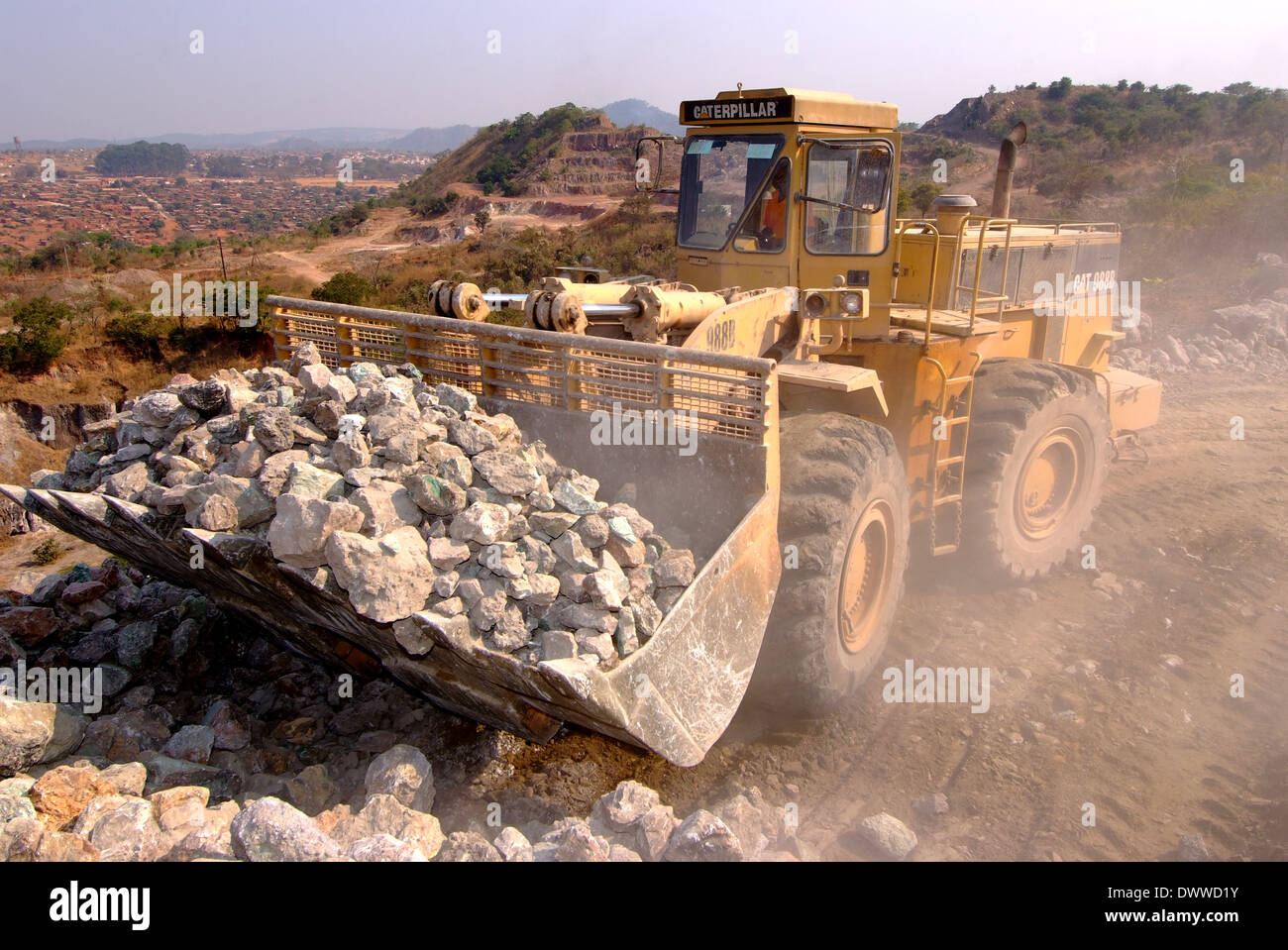 Copper mining in Congo Stock Photo Alamy