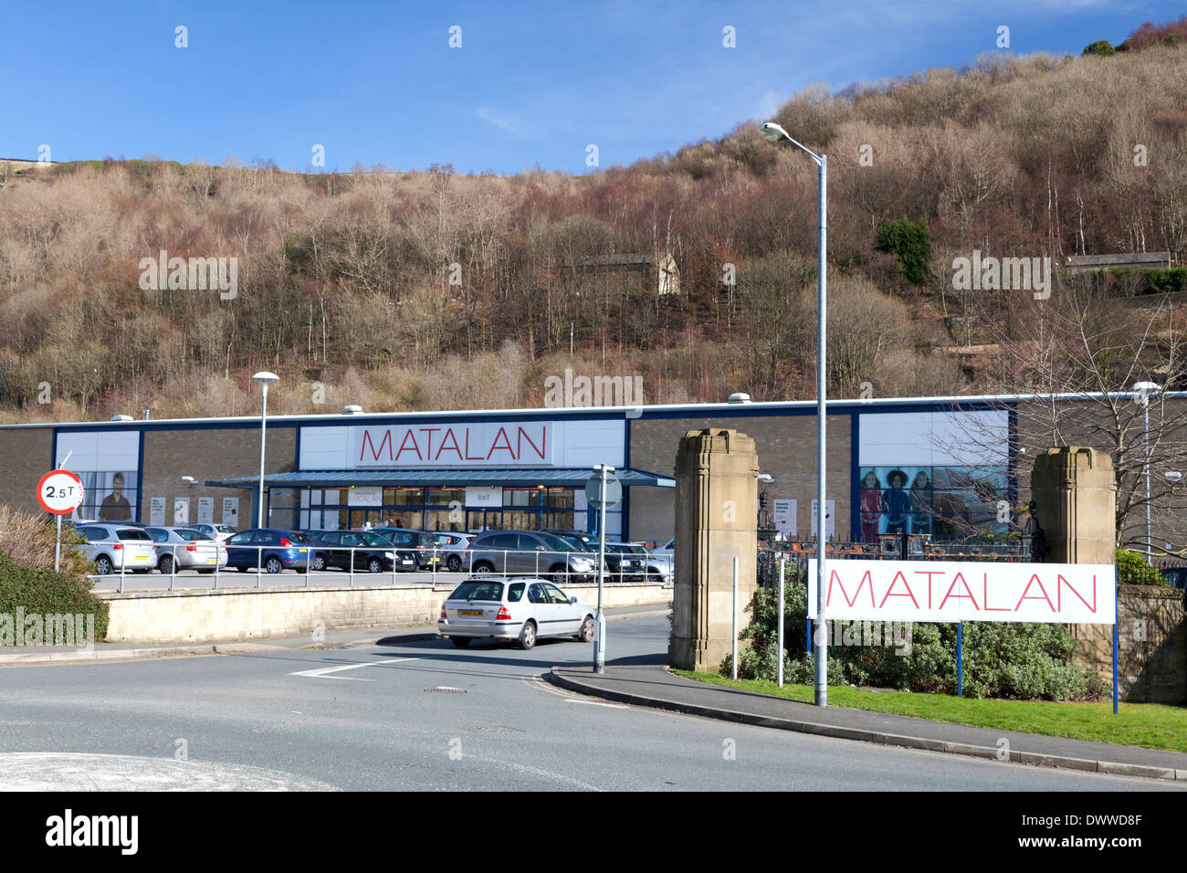 The Matalan store, Halifax, West Yorkshire Stock Photo