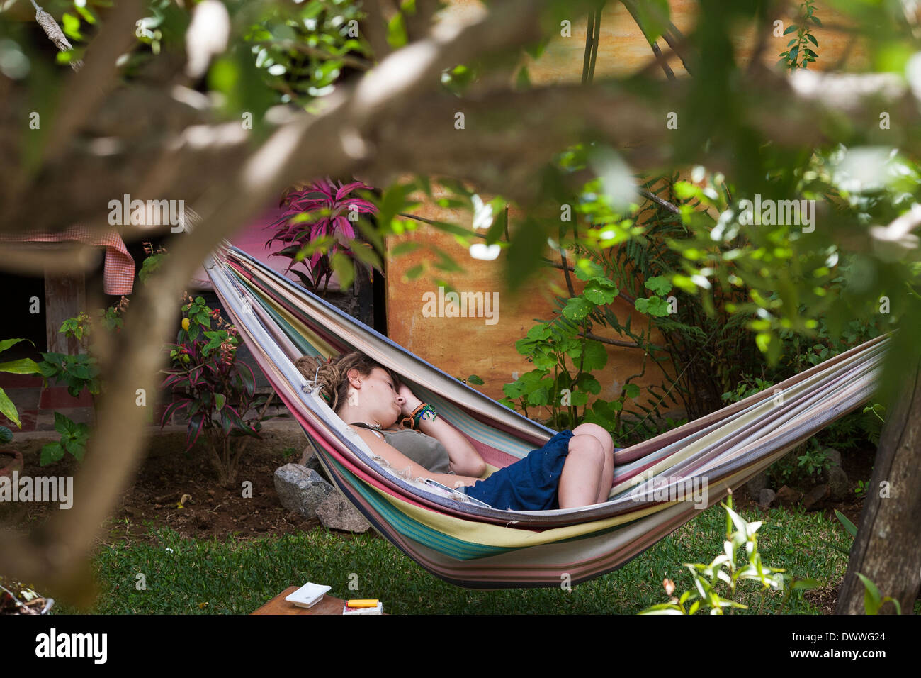 Hammock siesta hi-res stock photography and images - Alamy