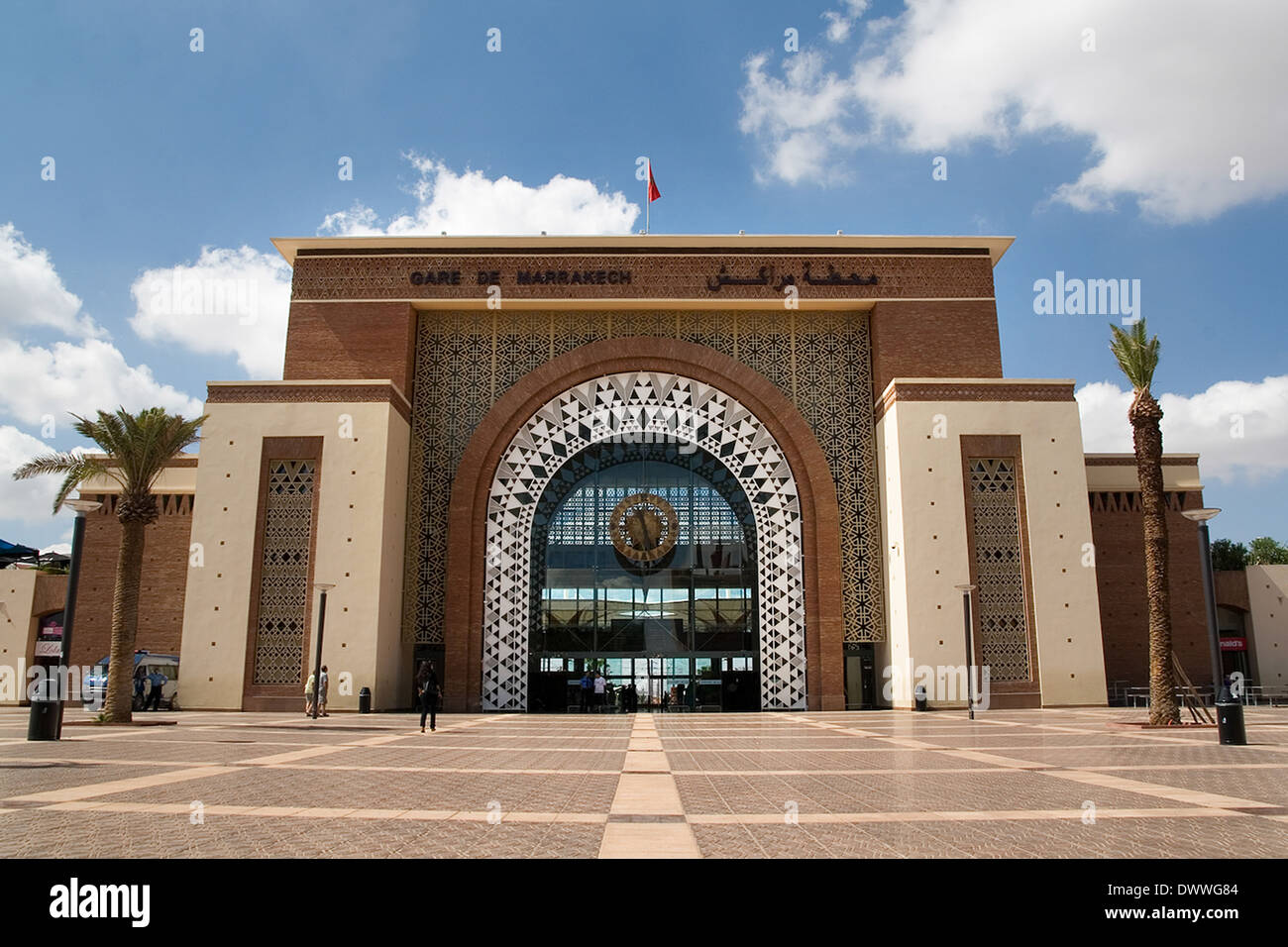 Gare de Marrakech in Marrakech, Morocco Stock Photo Alamy