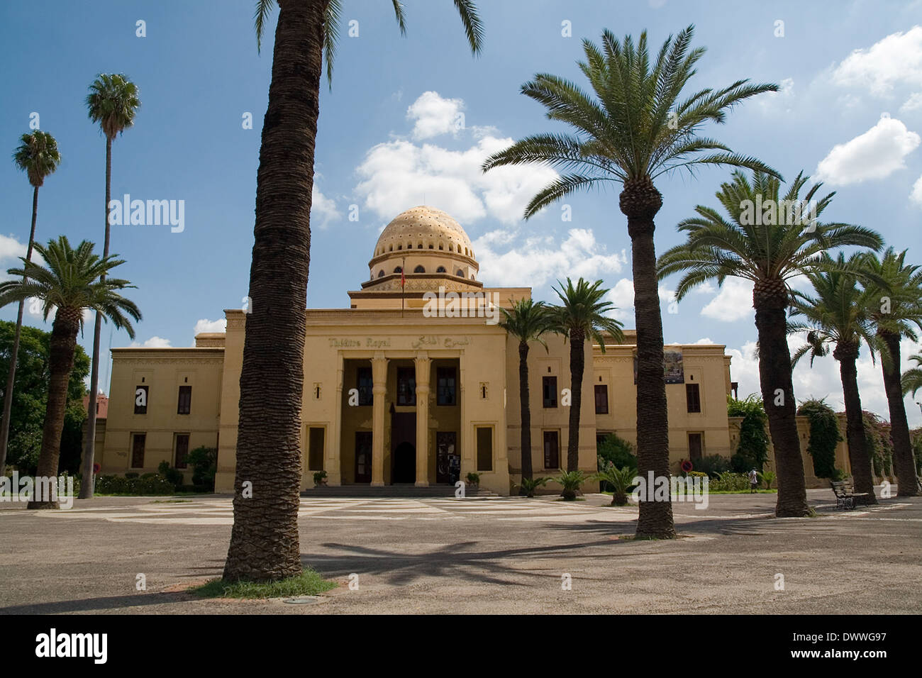 Theatre Royal in Marrakech, Morocco Stock Photo Alamy