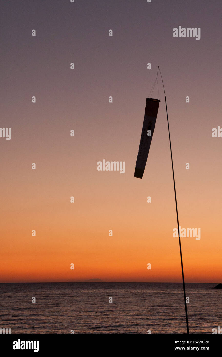 Beach wind flag hires stock photography and images Alamy