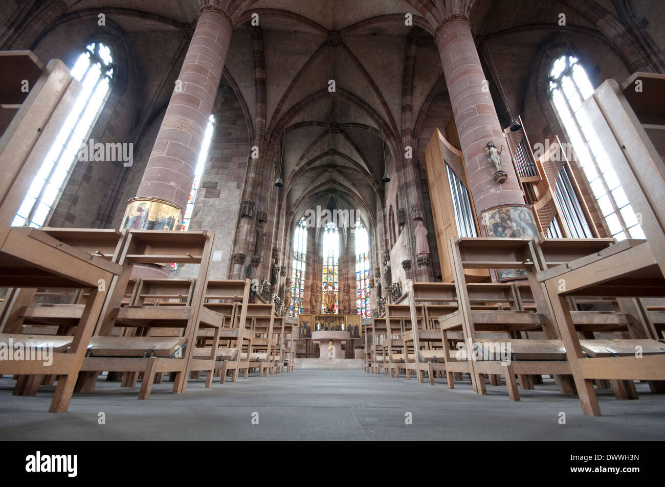 Germany, Bavaria, Nuremberg, Frauenkirche Church of Our Lady Stock Photo