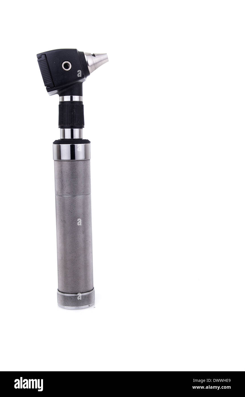 Otoscope isolated studio shot Stock Photo Alamy