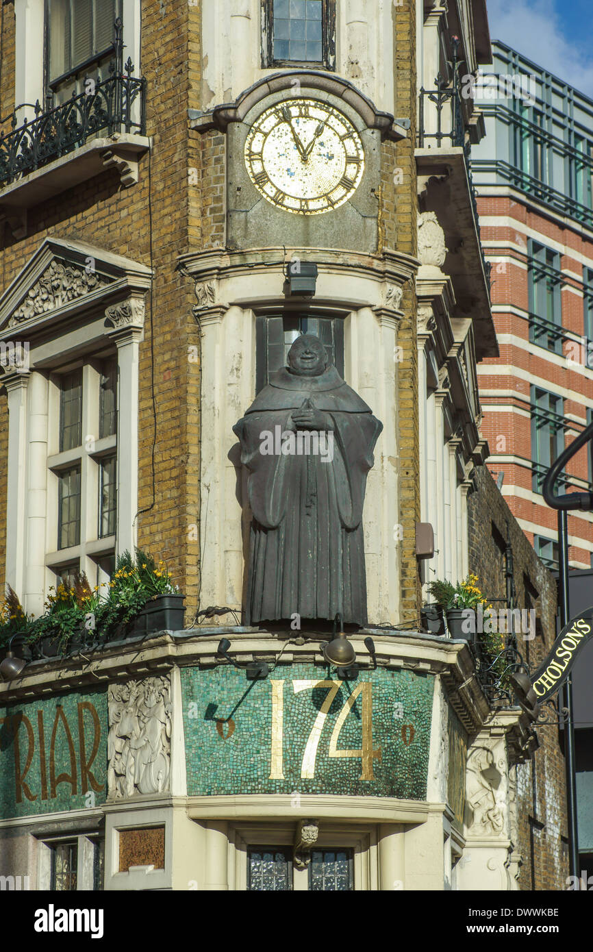The Blackfriars pub London. Stock Photo