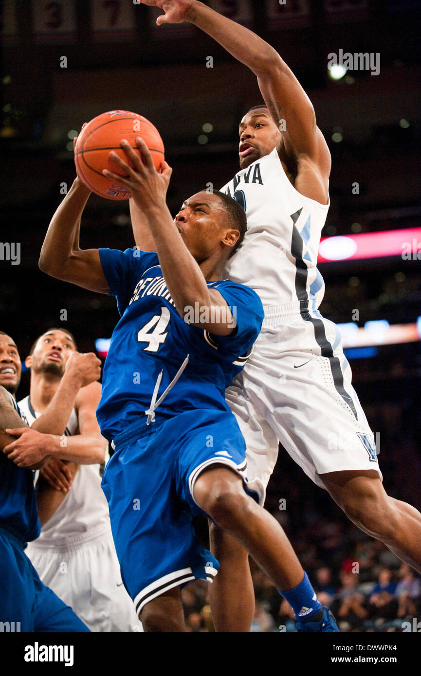 New York, New York, USA. 13th Mar, 2014. Seton Hall's guard Sterling