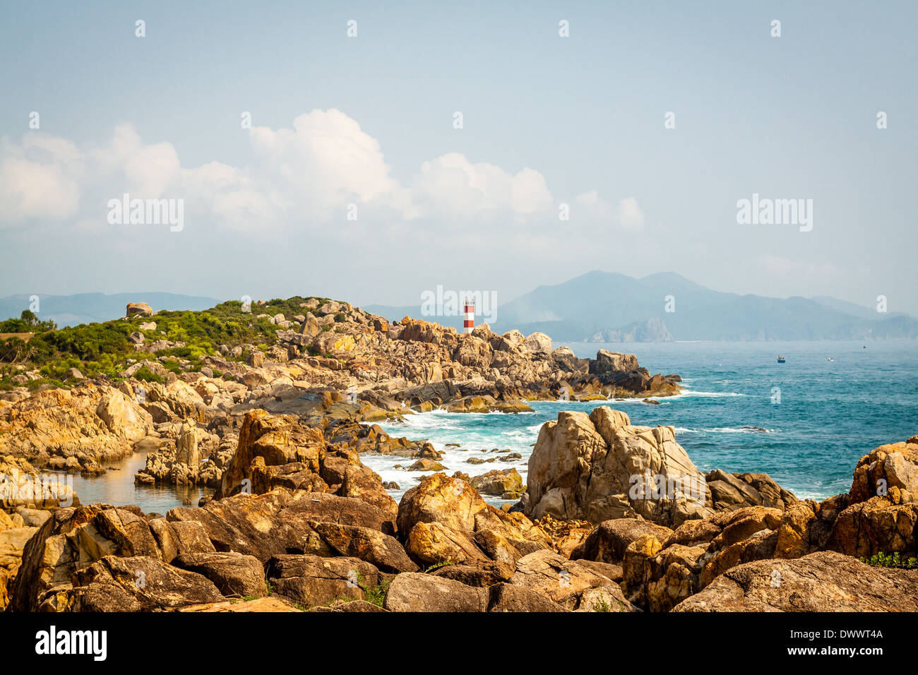 Beach at Phu Yen province, Vietnam Stock Photo - Alamy