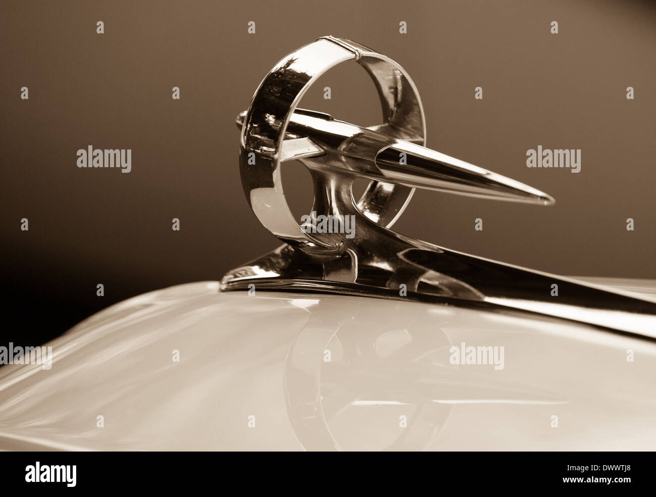 Image of a classic Buick hood ornament Stock Photo Alamy